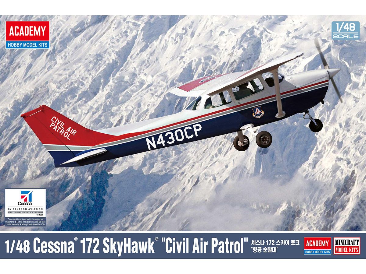 1/48 セスナ 172 スカイホーク CAP 民間航空パトロール