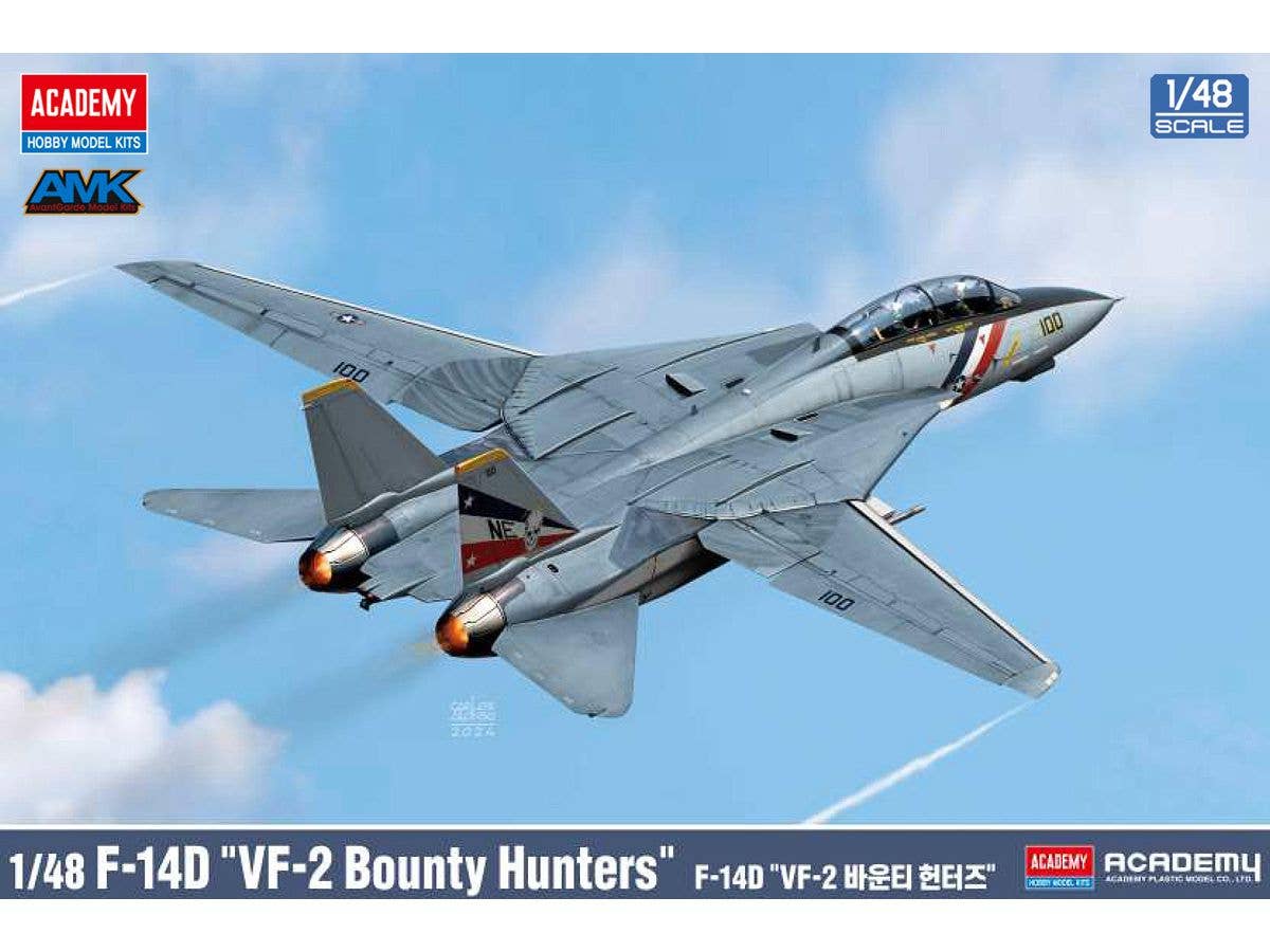 1/48 F-14D スーパートムキャット VF-2 バウンティハンターズ