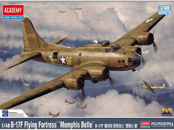 1/48 B-17F フライングフォートレス メンフィス・ベル