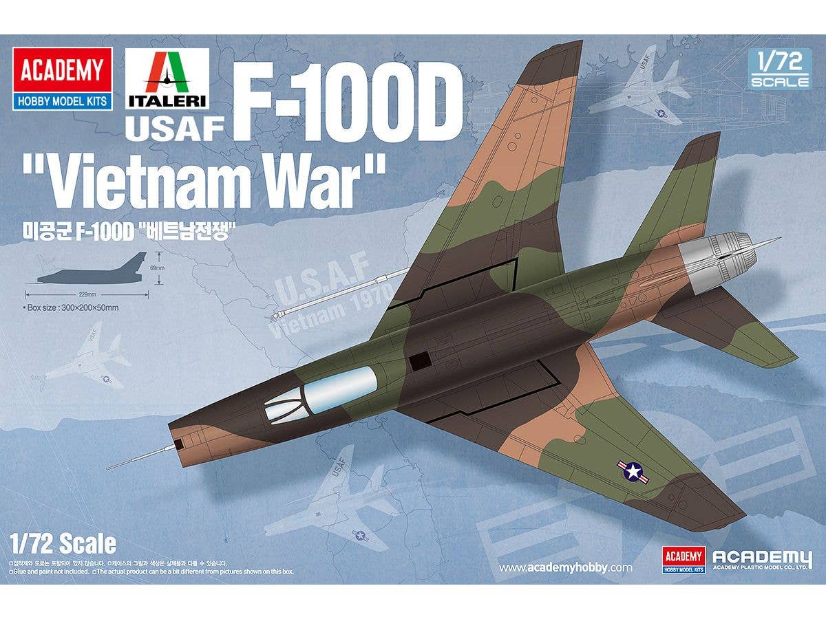 1/72 F-100D スーパーセイバー ベトナム航空戦