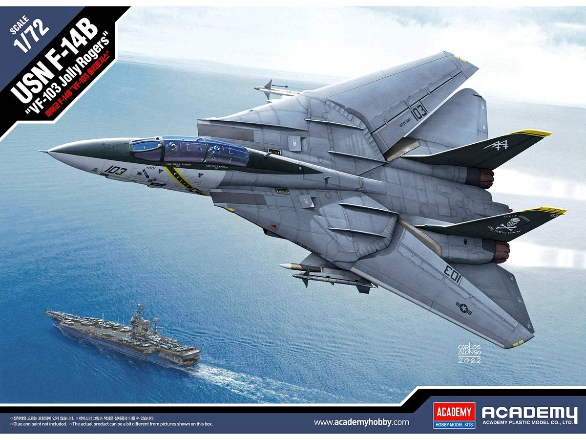 1/72 F-14B トムキャット VF-103 ジョリーロジャース