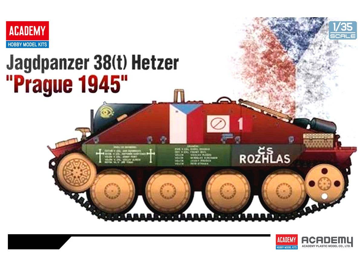1/35 ヘッツァー軽駆逐戦車 プラハ蜂起 1945