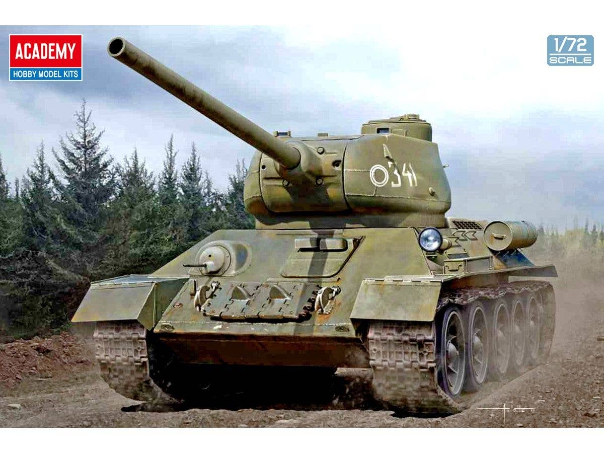 1/72 T-34-85中戦車