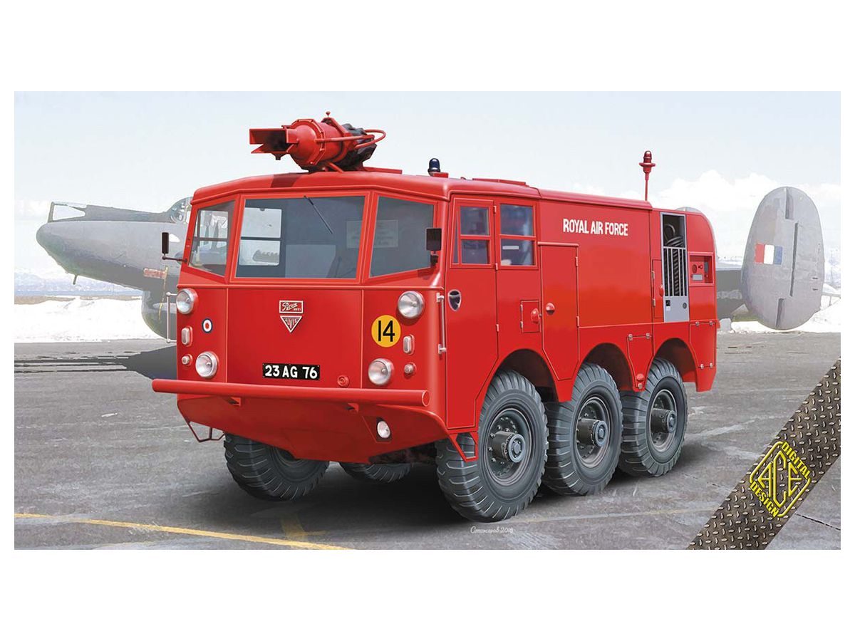 1/72 FV-651 サラマンダー Mk.6 空港用化学消防車