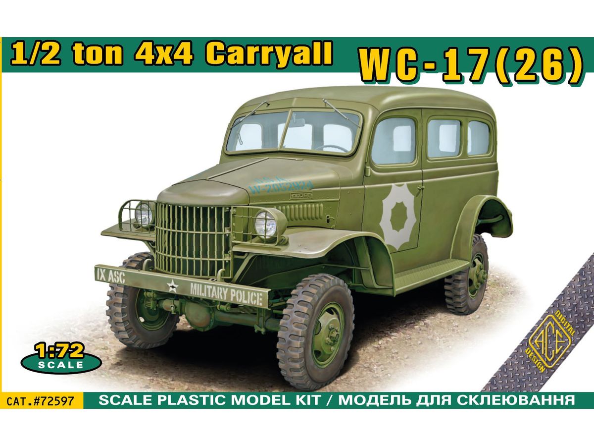 1/72 WC-17(26) 0.5t 4輪駆動 キャリーオールトラック