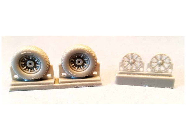 1/48 F4Uコルセア/F6Fヘルキャット用 ダイアモンドパターンホイール