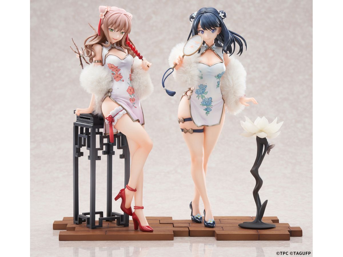 1/7 グリッドマン ユニバース 宝多六花&南夢芽セット チャイナドレスVer.