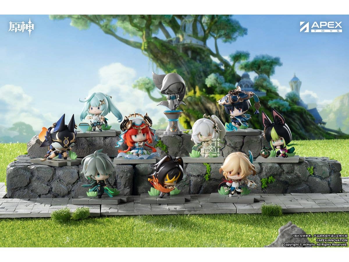 原神 戦場の英姿 トレーディングフィギュア スメール篇 1Box 9pcs