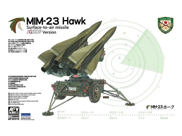 1/35 陸上自衛隊 MIM-23 ホークミサイル