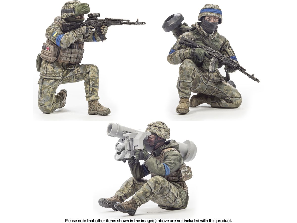 プラモデル 1/35 ウクライナ軍兵士 No.3 レジンキャストキット