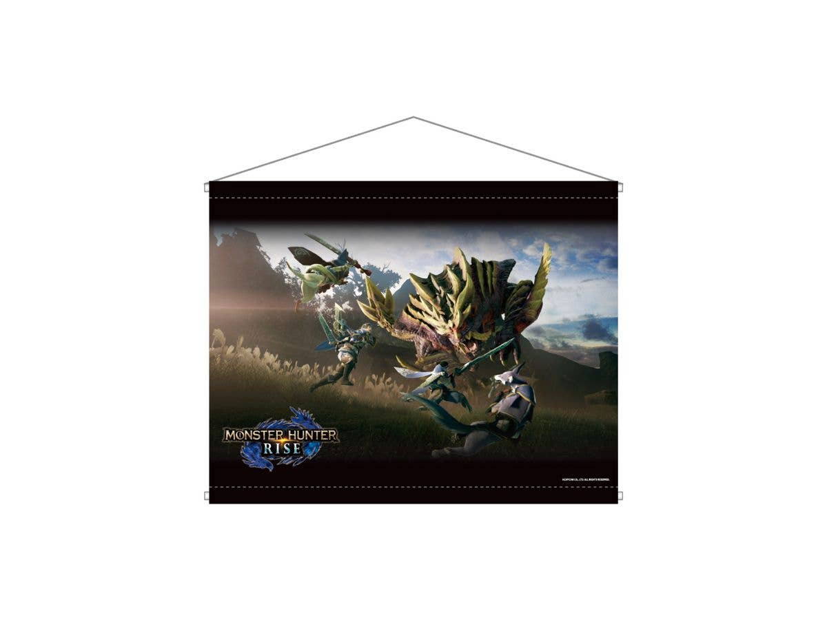 モンスターハンターライズ B2タペストリー 1.メインビジュアル