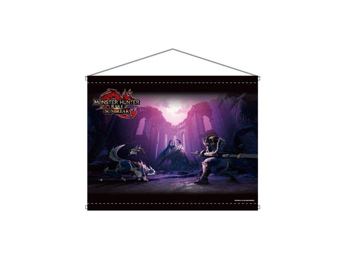 モンスターハンターライズ:サンブレイク B2タペストリー 2.ティザービジュアル