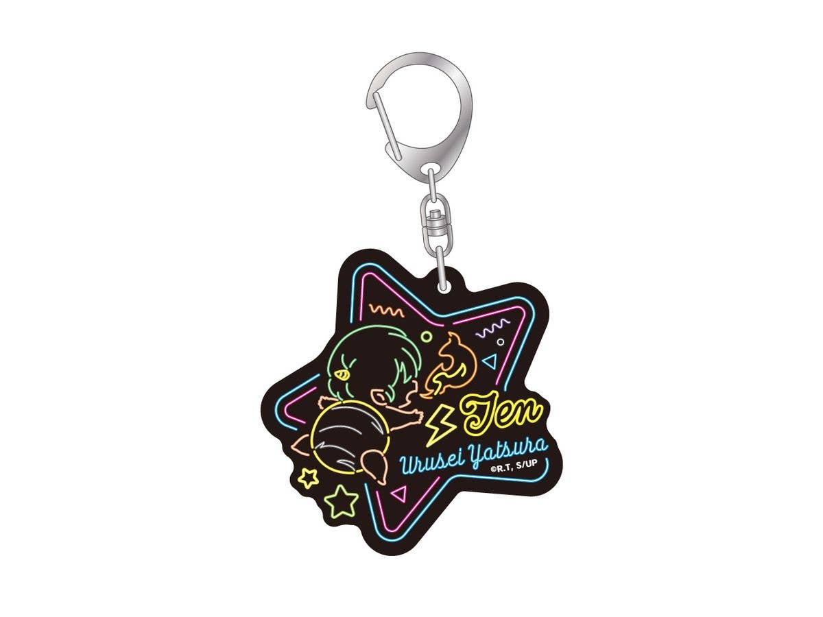 うる星やつら: ネオンラインアクリルキーホルダー テン