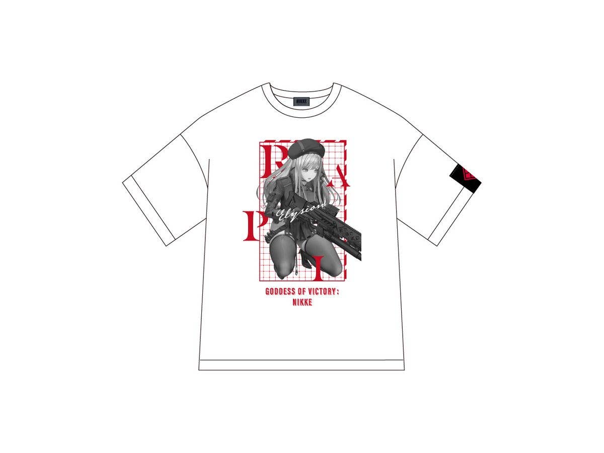 勝利の女神:NIKKE: Tシャツ ラピ サイズ-M