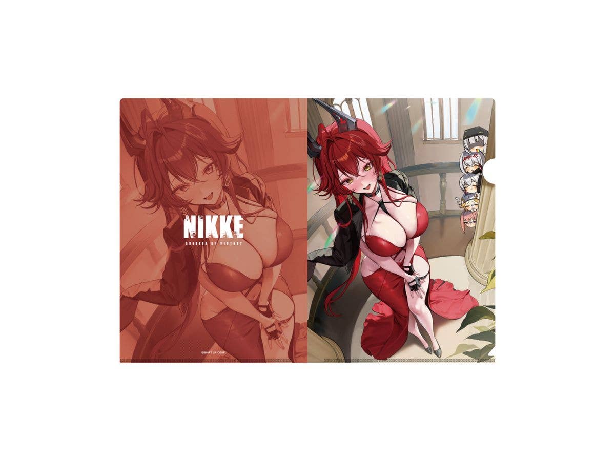 勝利の女神:NIKKE: クリアファイル レッドフード : ナンセンスレッド