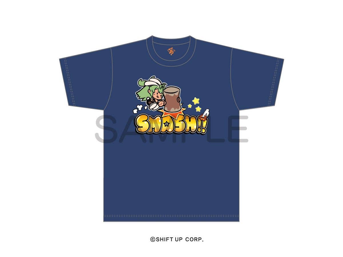 勝利の女神:NIKKE: Tシャツ SMASH SODA! ネイビー サイズ L