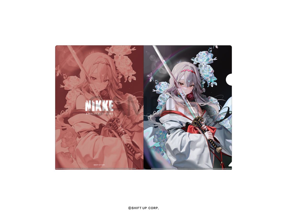 勝利の女神:NIKKE: クリアファイル 紅蓮:ブラックシャドウ:ロン