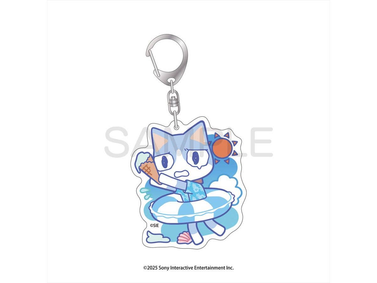 どこでもいっしょ: 海でもいっしょ アクリルキーホルダー ソラ 海ver.