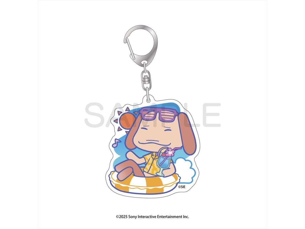どこでもいっしょ: 海でもいっしょ アクリルキーホルダー ピエール 海ver.