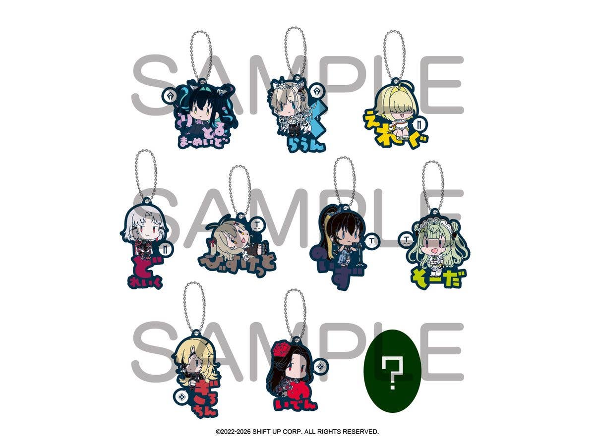 勝利の女神:NIKKE: おなまえぴたんコラバーマスコット Vol.5 1Box 10pcs