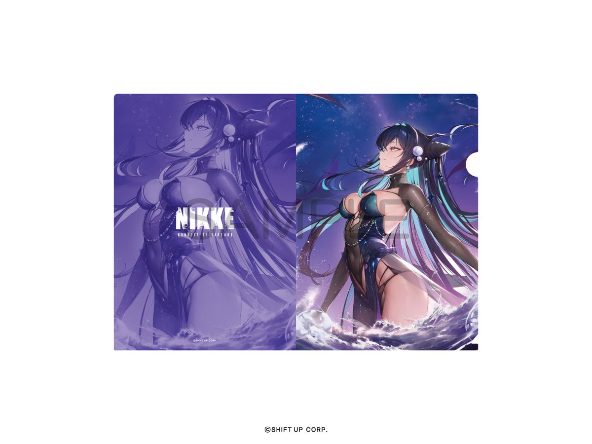 勝利の女神:NIKKE: クリアファイル リトルマーメイド アビスフラワー