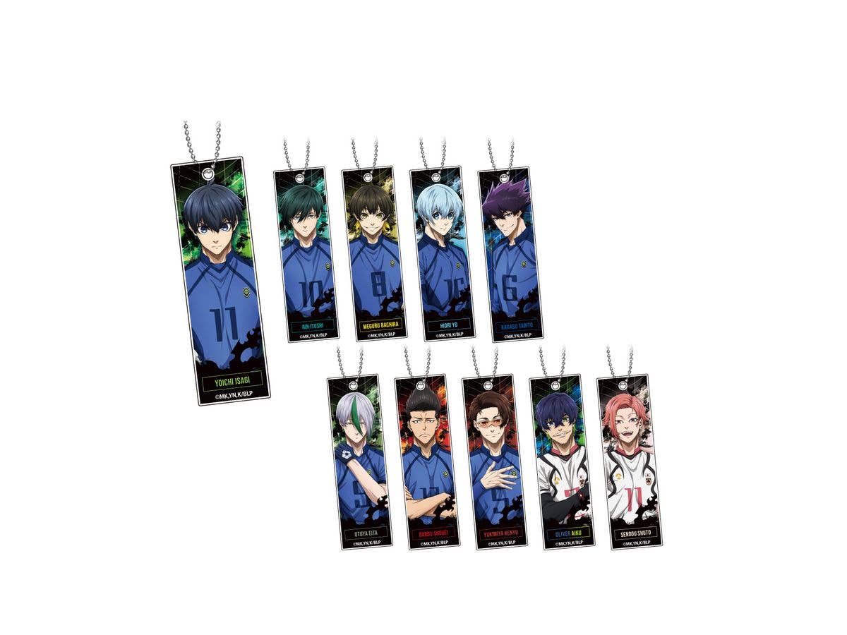 ブルーロック: ついコレ トレーディングアクリルキーホルダー Vol.1 1Box 10pcs
