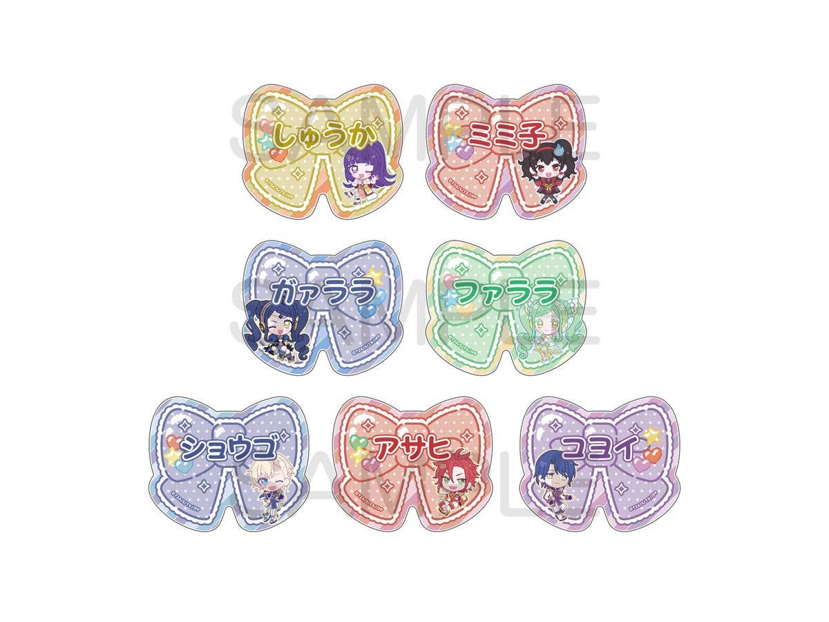 プリパラ: アイドルタイムプリパラ きゃらっぴんトレーディングネームバッジvol.5 1Box 7pcs