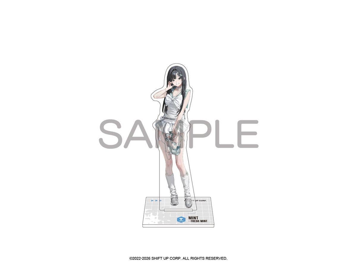 勝利の女神:NIKKE アクリルスタンド ミント - フレッシュミント