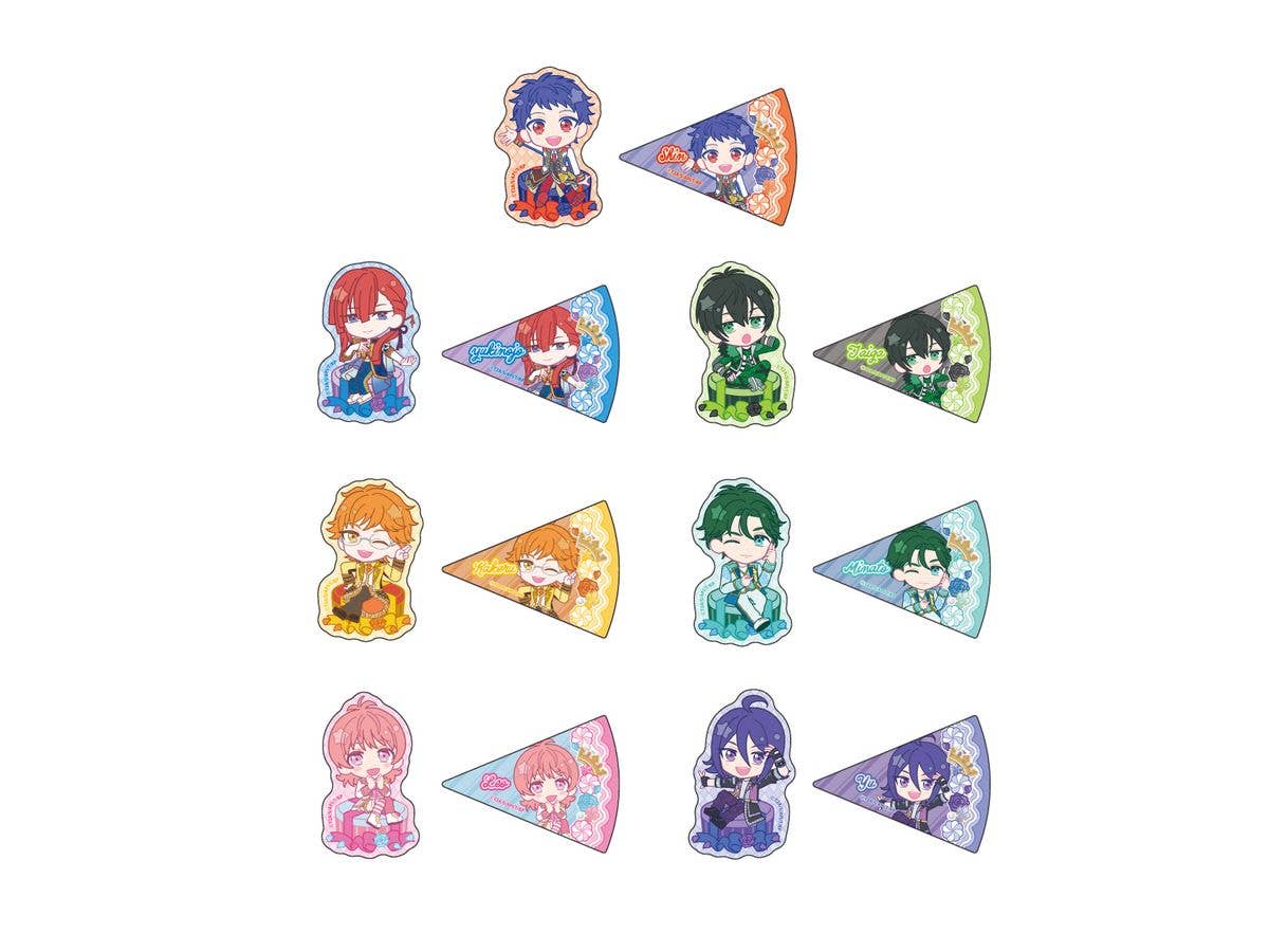 KING OF PRISM:きゃらっぴん トレーディングステッカーセット vol.1 1Box 7pcs
