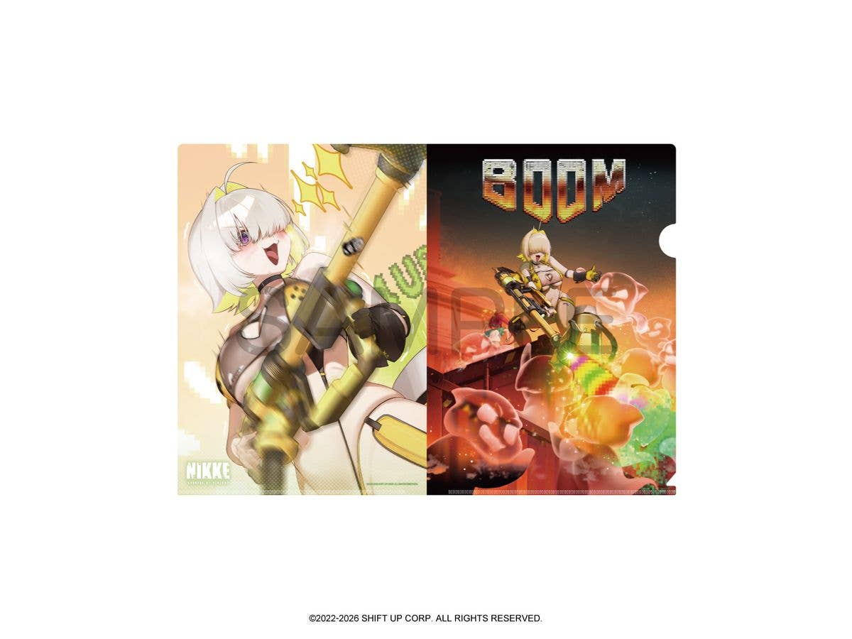勝利の女神:NIKKE: クリアファイル BOOM!THE GHOST! エレグ