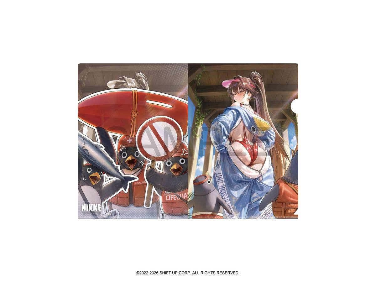 勝利の女神:NIKKE: クリアファイル マルチャーナ:マリンスタディ