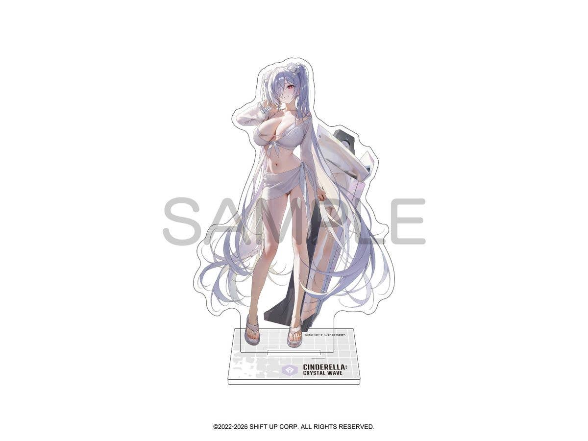 勝利の女神:NIKKE: アクリルスタンド シンデレラ:クリスタルウェーブ