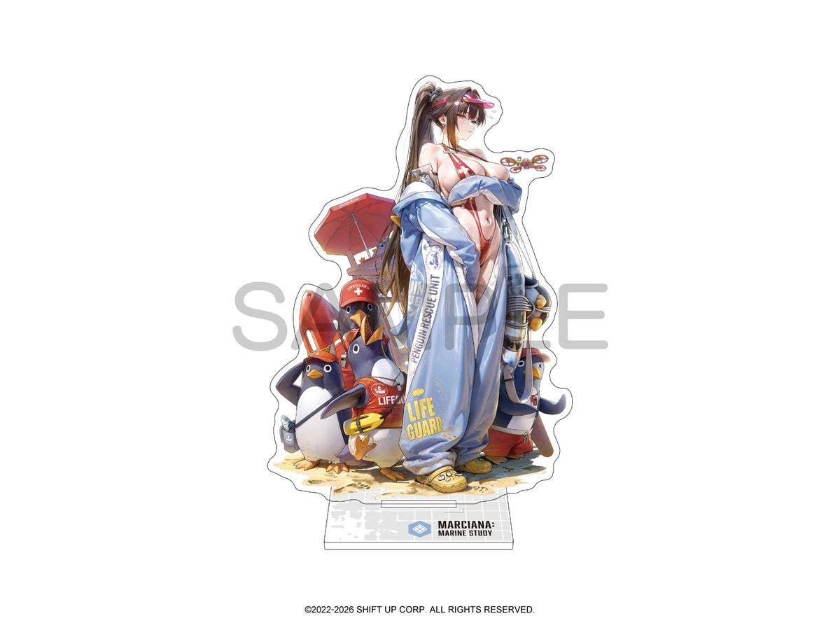 勝利の女神:NIKKE: アクリルスタンド マルチャーナ:マリンスタディ