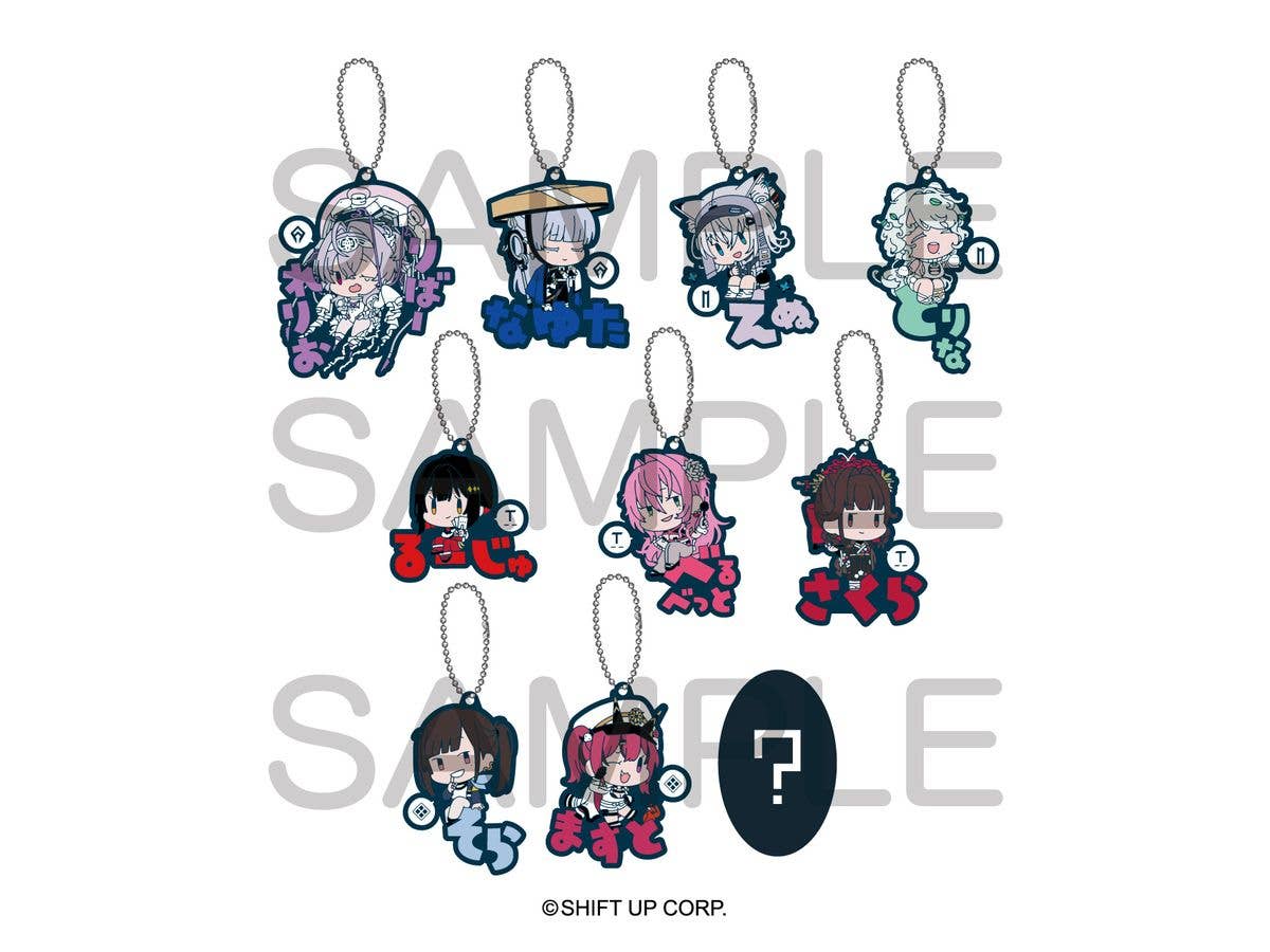 勝利の女神:NIKKE おなまえぴたんコラバーマスコット Vol.6 1Box 10pcs