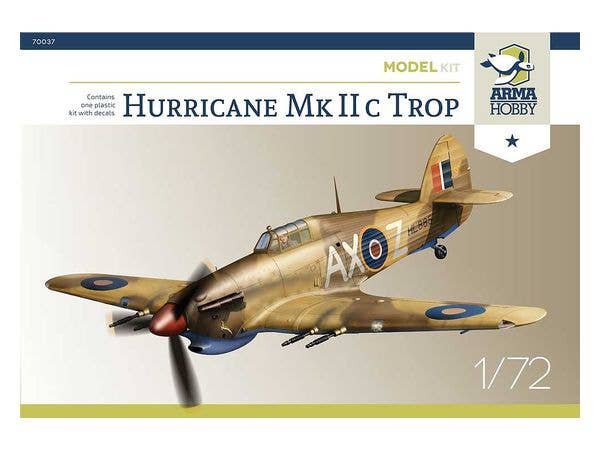 1/72 ホーカー ハリケーン Mk.IIc トロピカル