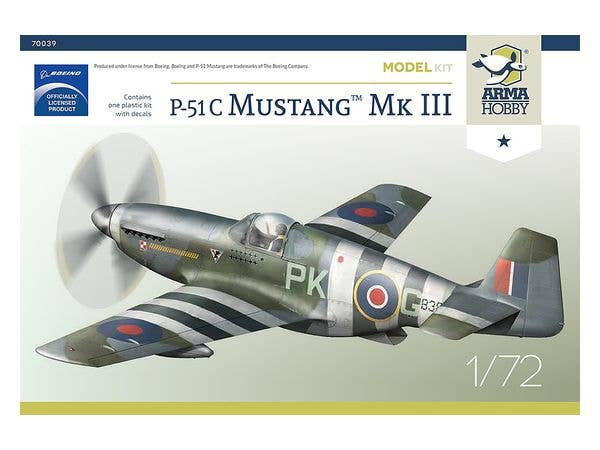 1/72 P-51C マスタング Mk.III