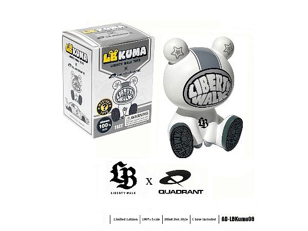 リバティーウォーク x Quadrant コラボレーション 100パーセント Kuma Toys
