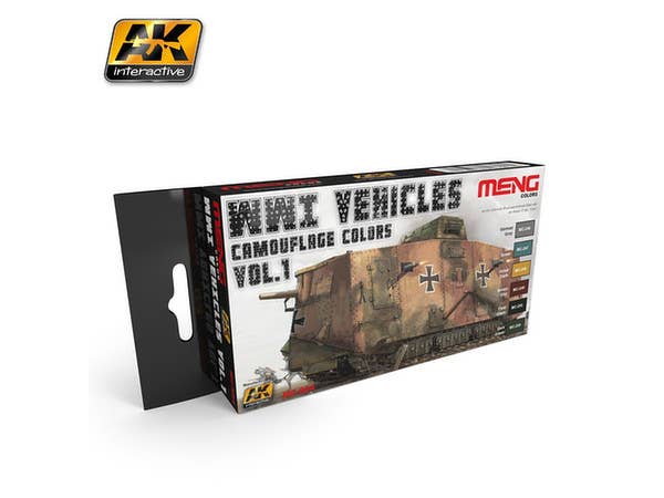 AK WWI車両明細カラー Vol.1 独軍