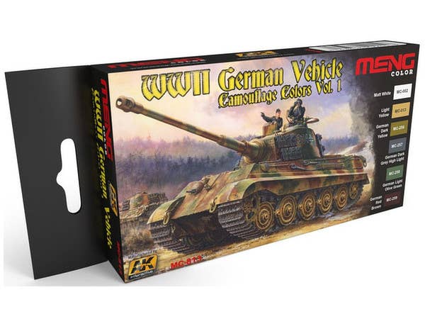 WW.IIドイツ軍車両用迷彩セット Vol.1
