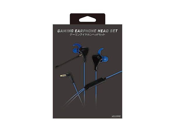 PlayStation 4: ゲーミングイヤホンヘッドセット ブルー