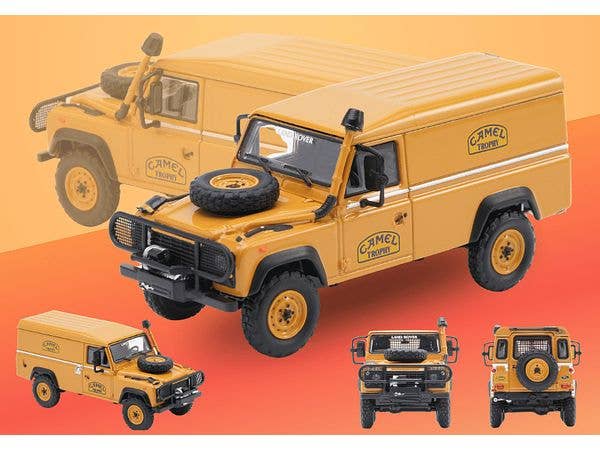 1/64 Land Rover 110 キャメル・トロフィー サポートユニット ボルネオ 1985
