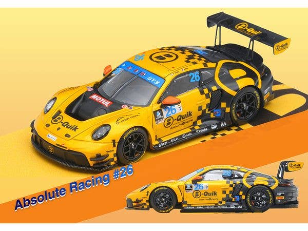 1/64 Porsche 911 GT3 R 2025 タイランド・スーパー・シリーズ B-Quik Absolute Racing #26