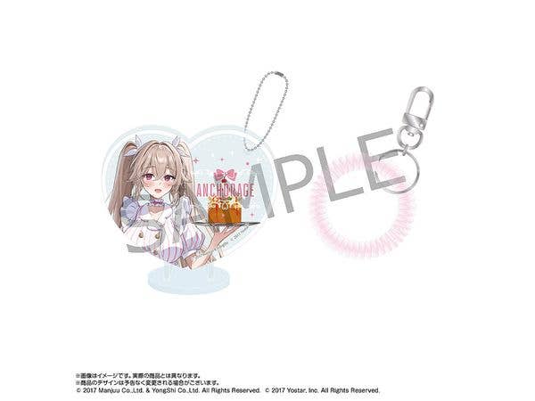 アズールレーン x パセラ:ぴくりあアクキー&スタンド+コイルブレスレット アンカレッジ