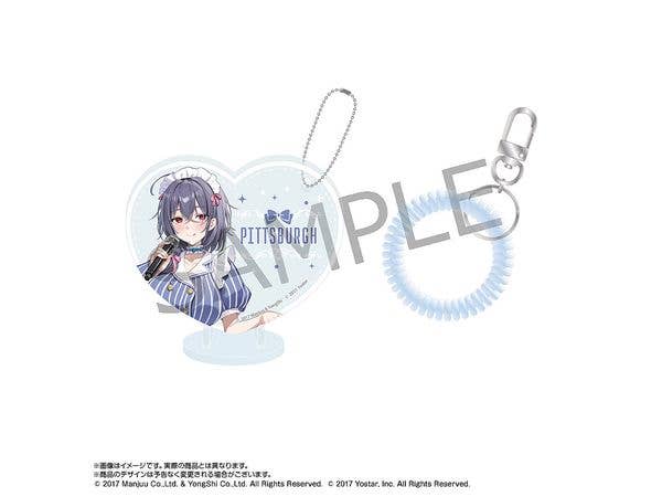 アズールレーン x パセラ:ぴくりあアクキー&スタンド+コイルブレスレット ピッツバーグ