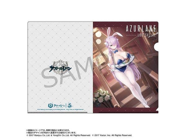 アズールレーン x パセラ:A4クリアファイル ルイビル (バニーガール)