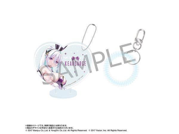 アズールレーン x パセラ:ぴくりあアクキー&スタンド+コイルブレスレット キアサージ (バニーガール)