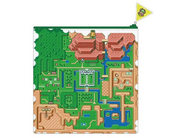 ゼルダの伝説 神々のトライフォース ハイラルマップポーチ