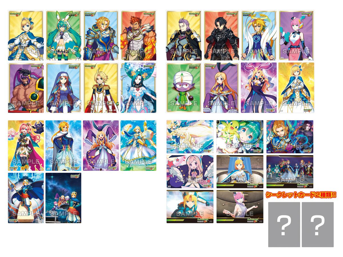 アニメ モンスターストライク: クリアカードコレクションガム2 1Box 16pcs