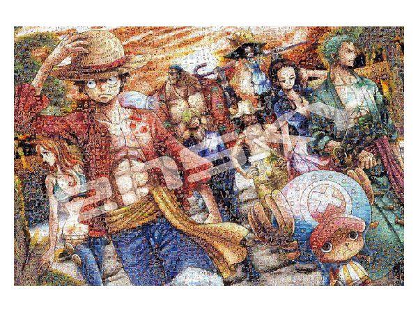 ジグソーパズル ワンピース: ワンピースモザイクアート [上陸] 1000