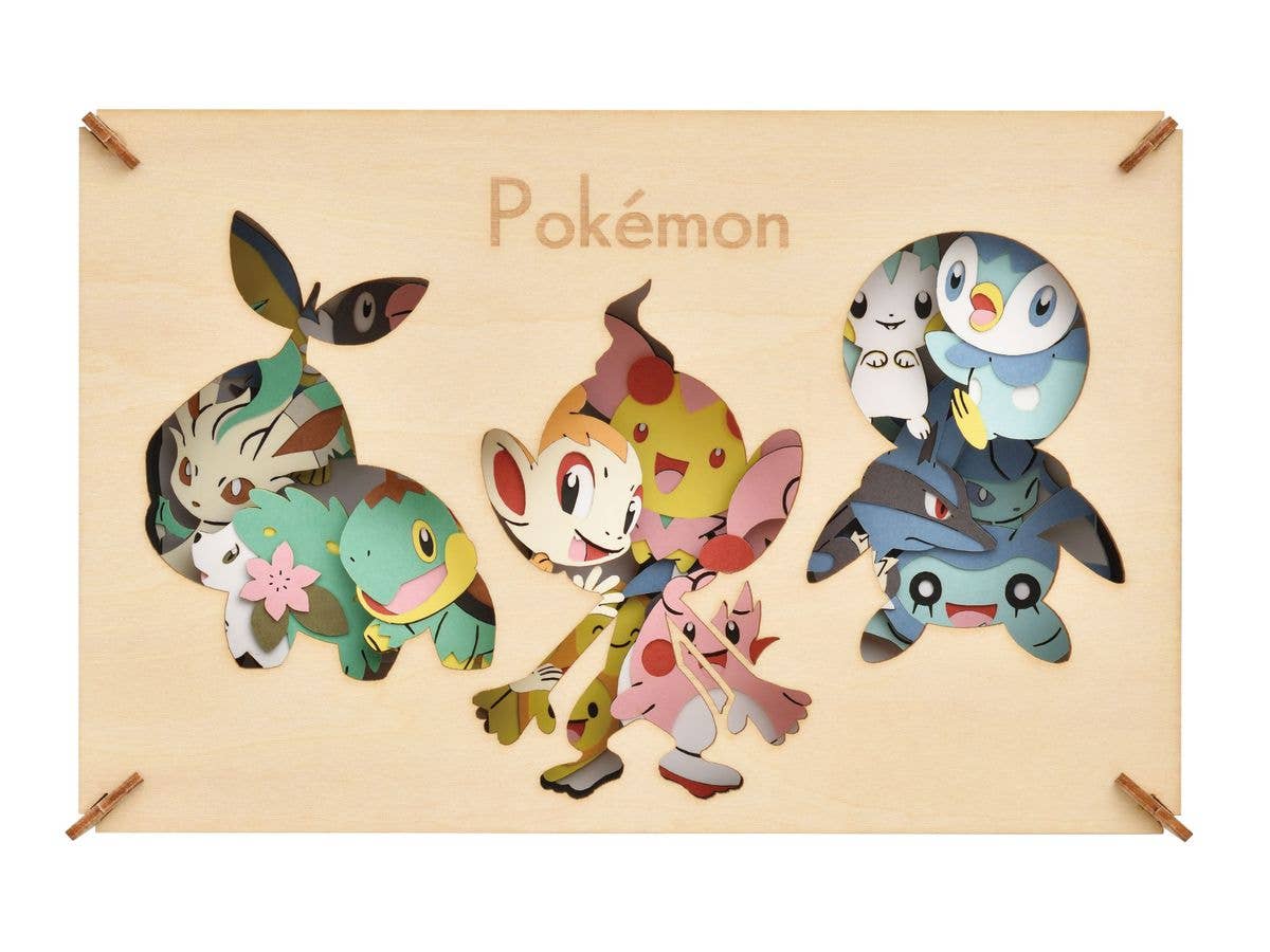 ポケットモンスター: PAPER THEATER-ウッドスタイル- PT-WL15 シンオウ地方のポケモン